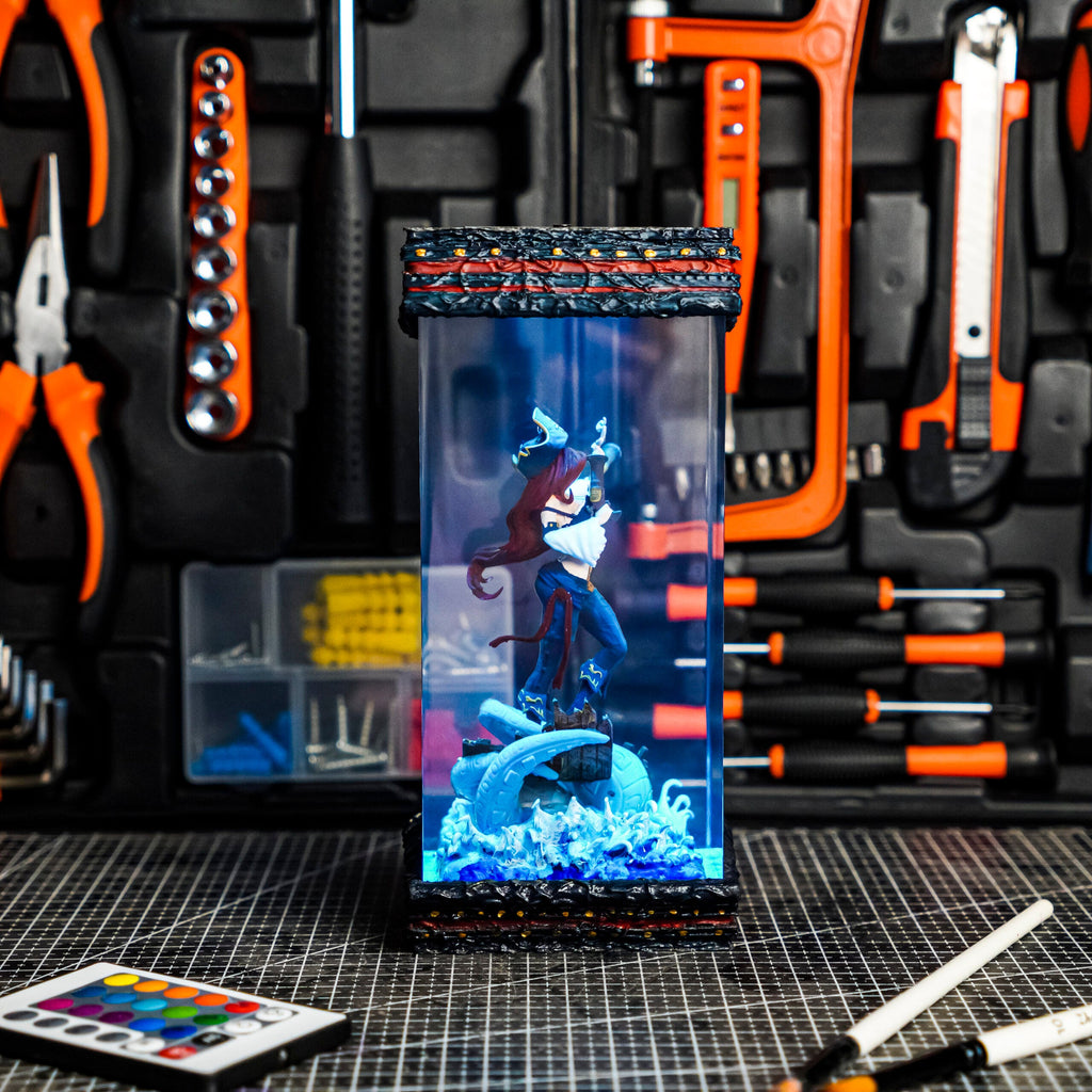 Miss Fortune LOL Resin Lamp