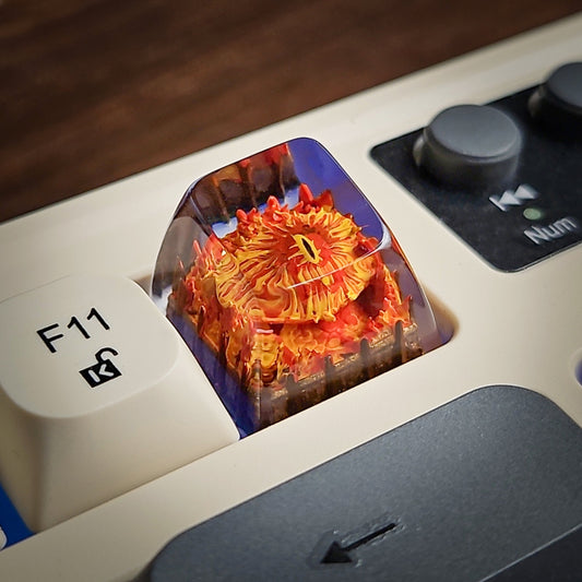 Eye Keycap - handmade resin keycap