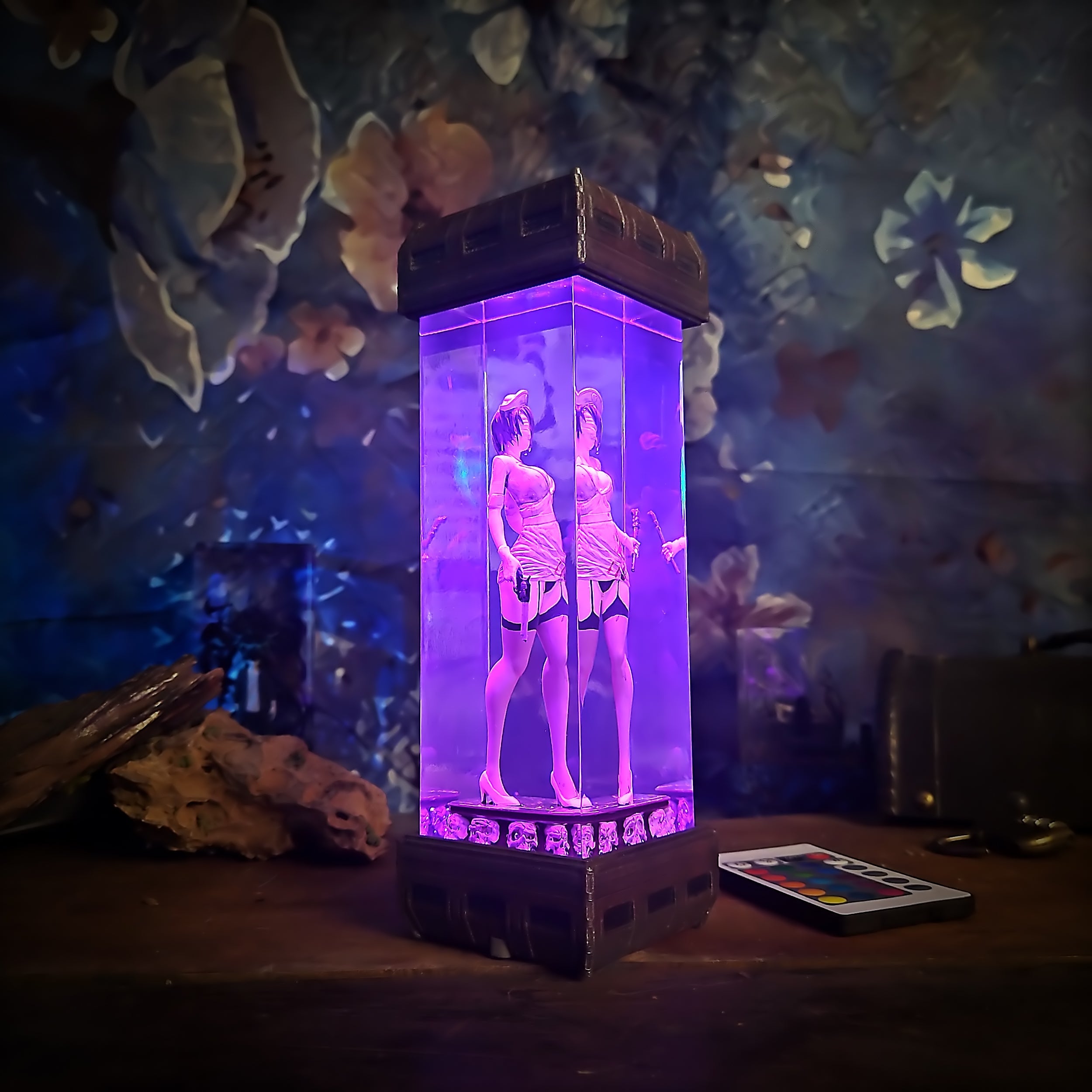 Nurse Resin Lamp - handmade resin lamp