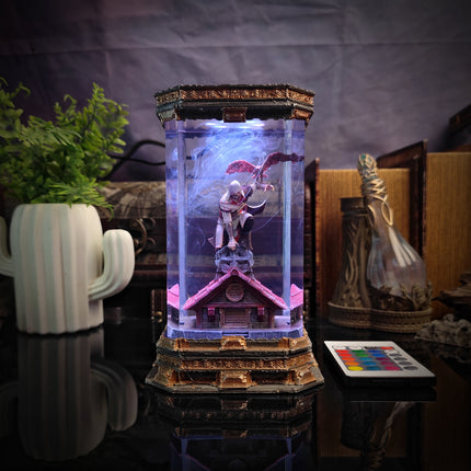 Ezio V2 Assassin's Creed Lamp - handmade resin lamp