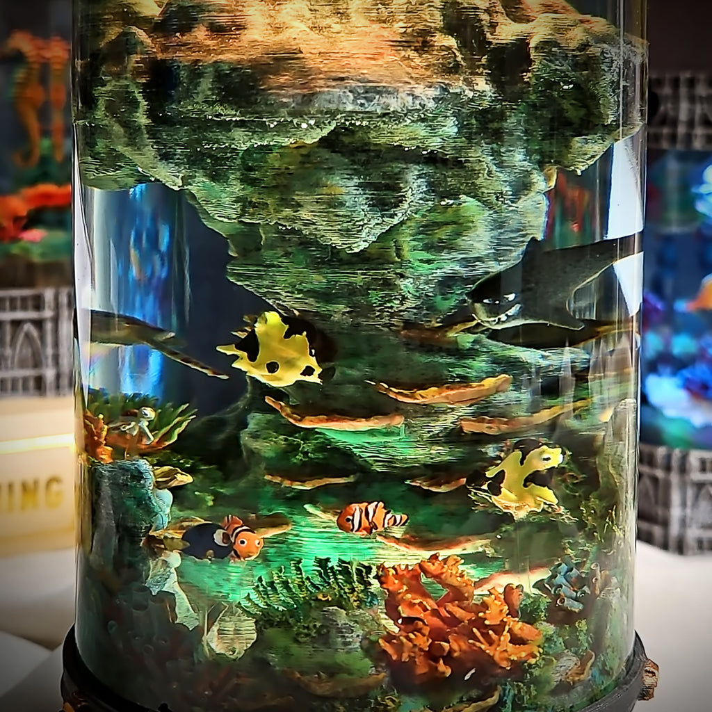 Nemo Ocean Biolab Resin Lamp - handmade resin lamp