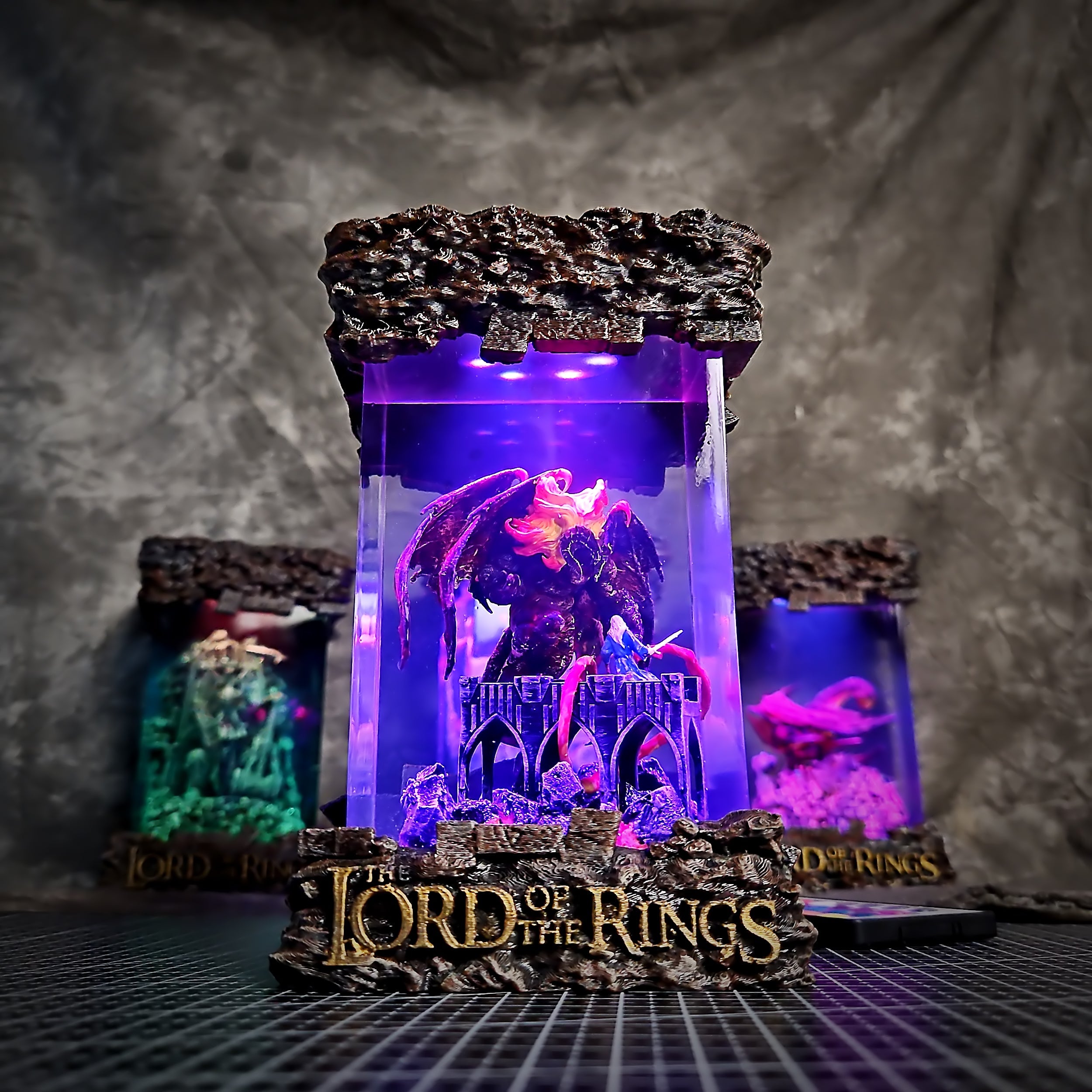 BALROG - handmade resin lamp