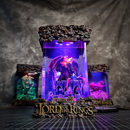 BALROG - handmade resin lamp