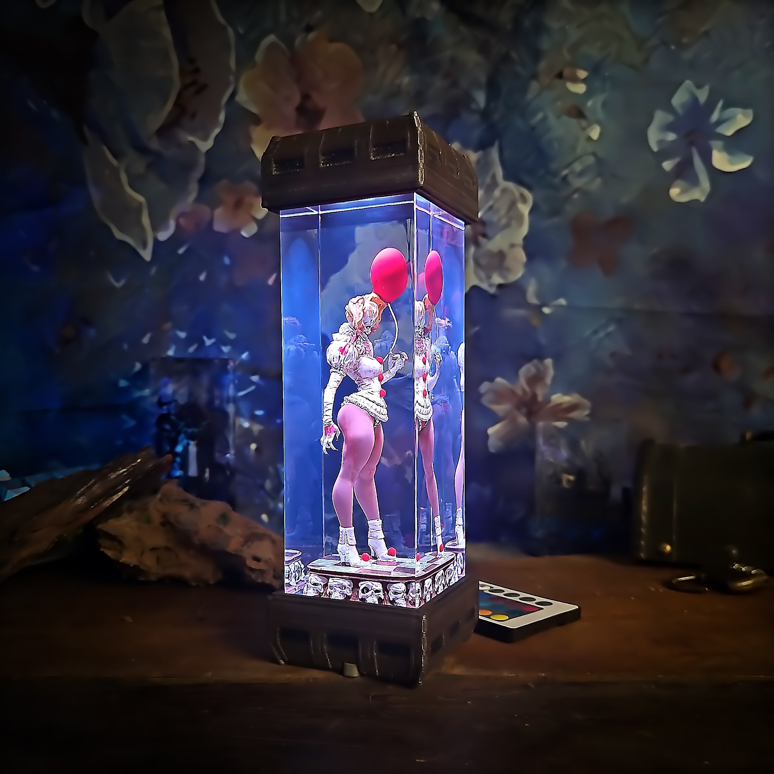 IT Resin Lamp - handmade resin lamp