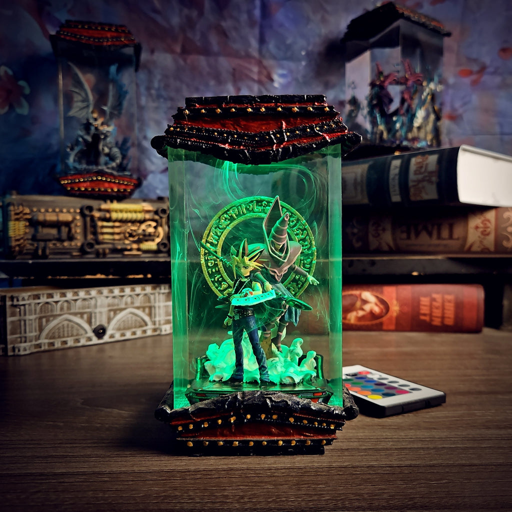 Dark Magician Resin Lamp - handmade resin lamp
