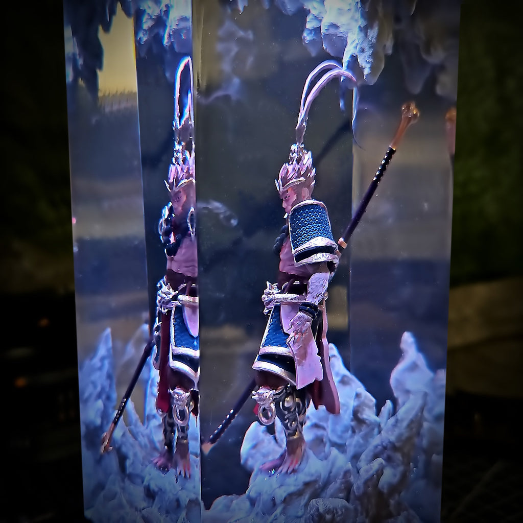 Wukong V1 Resin Lamp - handmade resin lamp