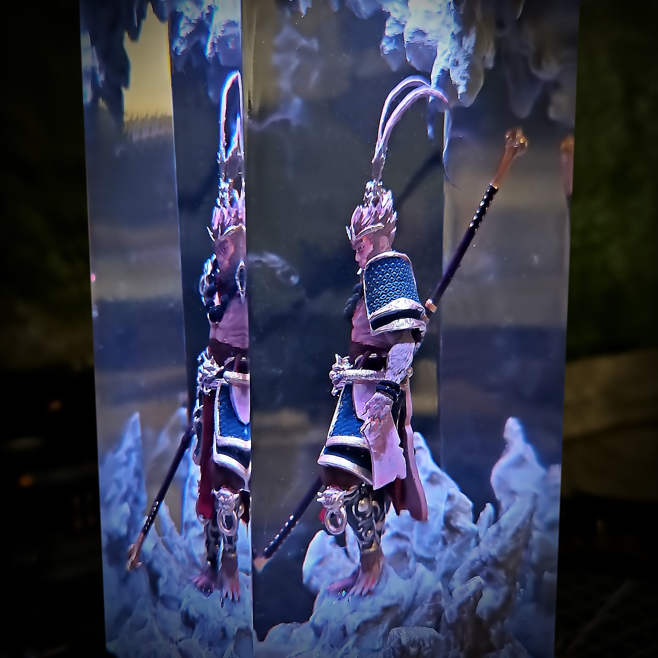 Wukong V1 Resin Lamp - handmade resin lamp