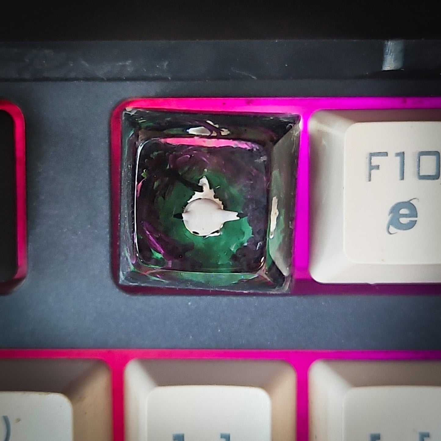 Mimikyu New Keycap - handmade resin keycap