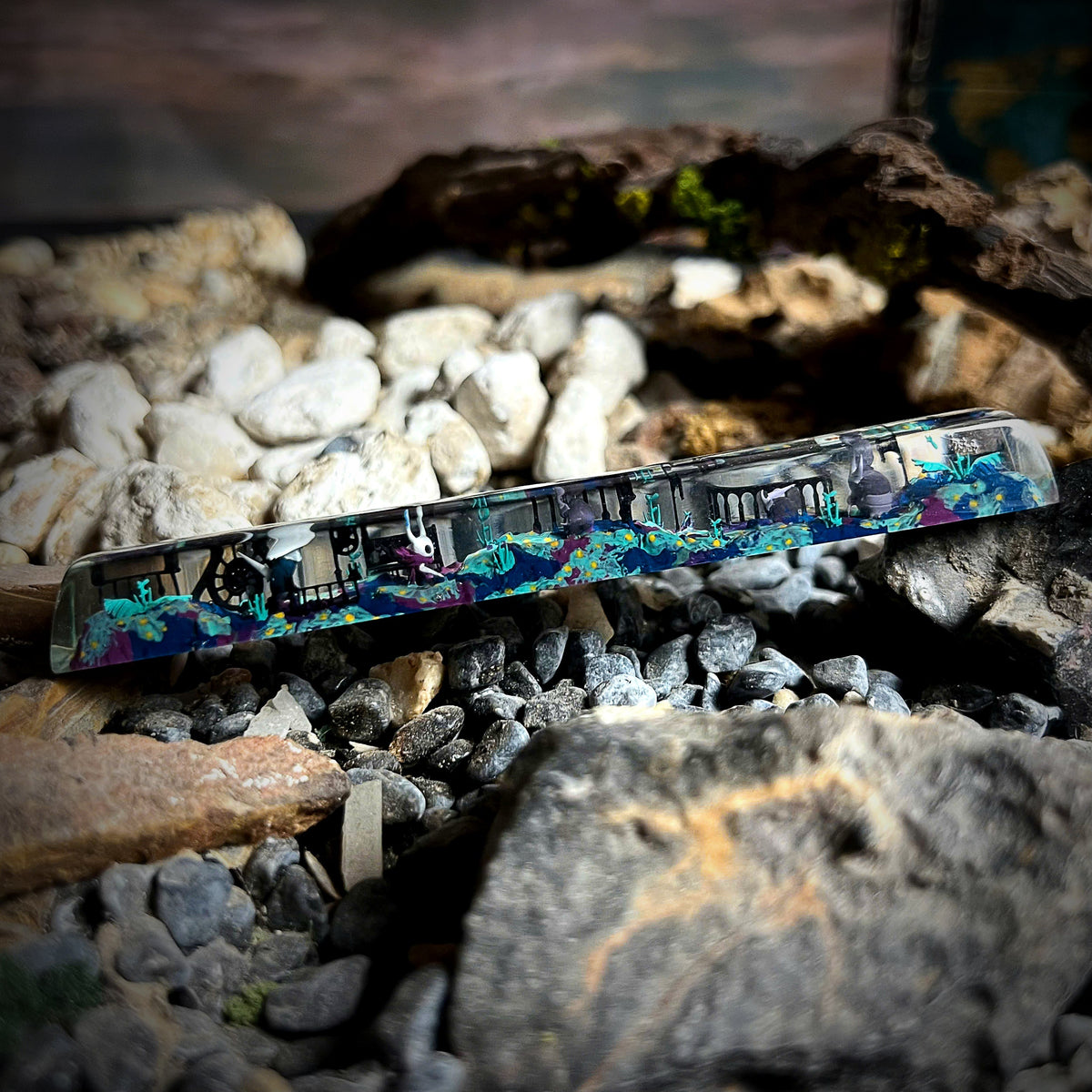 Hollow Knight Space Keycap - handmade resin spacebar