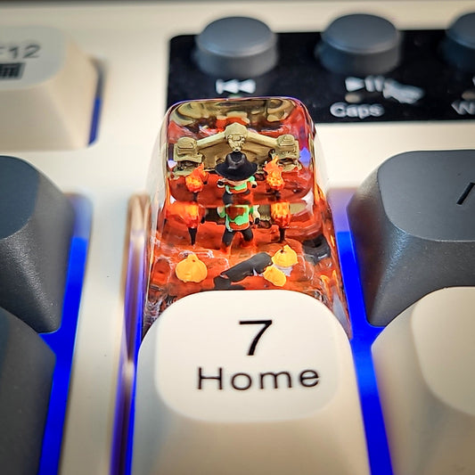 Freddy Krueger Keycap - handmade resin keycap
