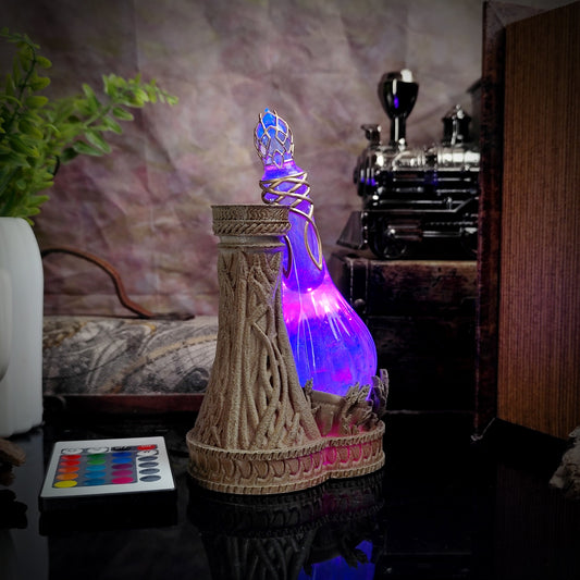 Galadriel's Phial Lord of the Rings Lamp - handmade resin lamp