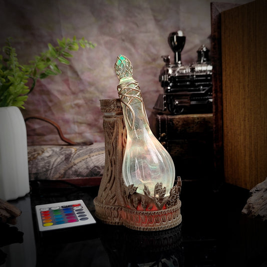 Galadriel's Phial Lord of the Rings Lamp - handmade resin lamp