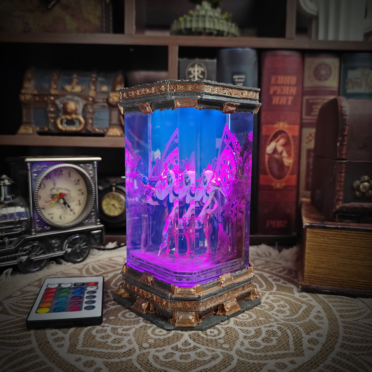 Jhin LOL Resin Lamp - handmade resin lamp
