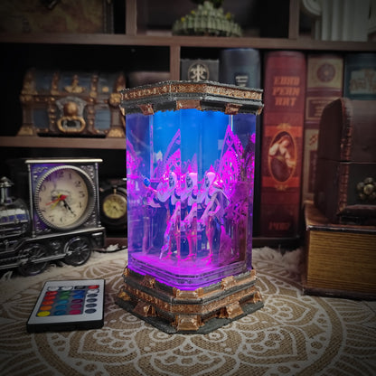 Jhin LOL Resin Lamp - handmade resin lamp