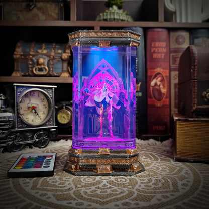 Jhin LOL Resin Lamp - handmade resin lamp