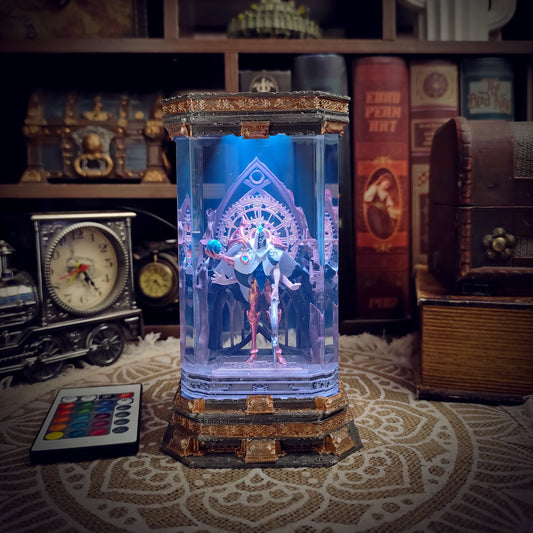 Jhin LOL Resin Lamp - handmade resin lamp