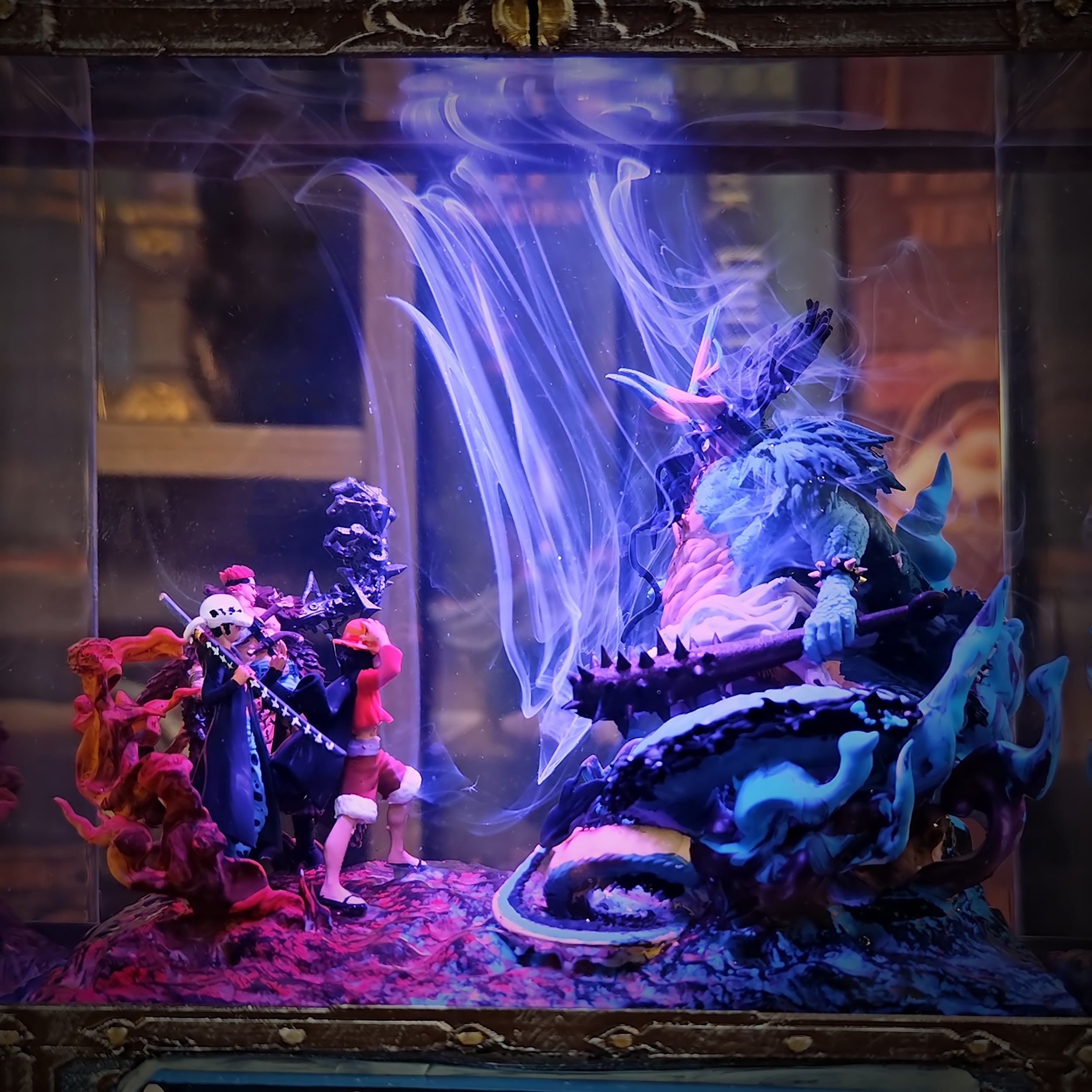 Kaido Ultimate Showdown Wano Arc Premium Lamp - handmade resin lamp