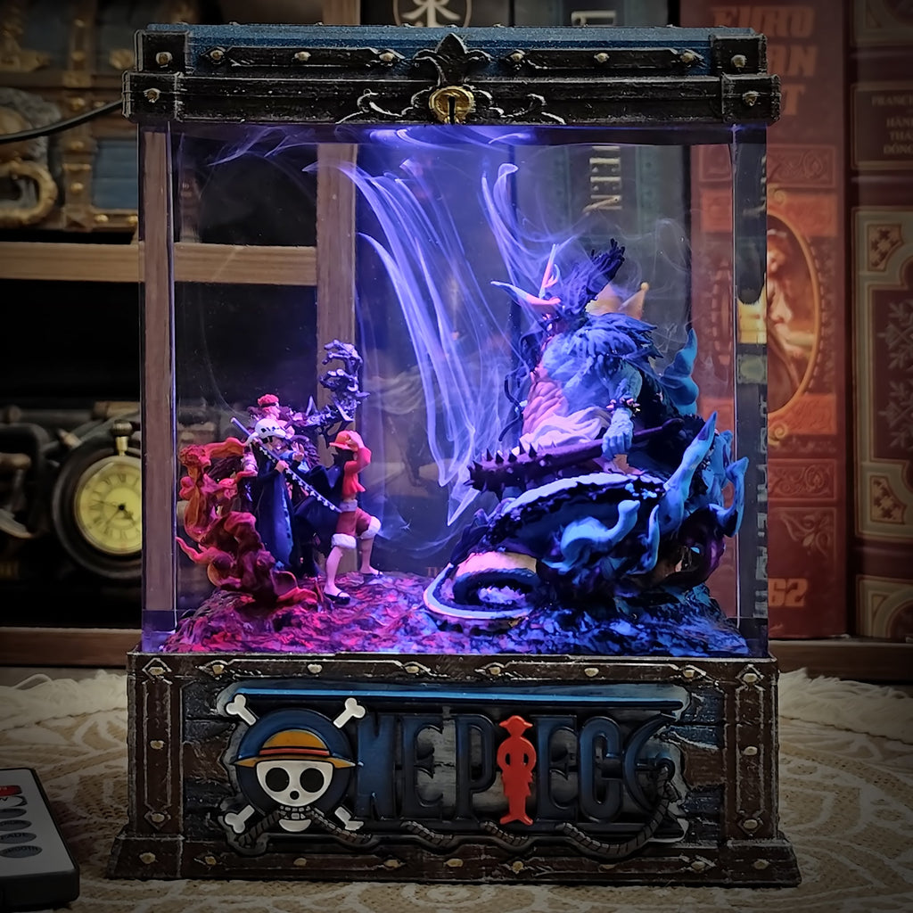Kaido Ultimate Showdown Wano Arc Premium Lamp - handmade resin lamp