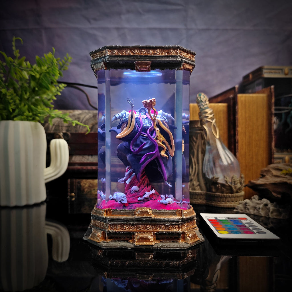 Overlord Resin Lamp - handmade resin lamp
