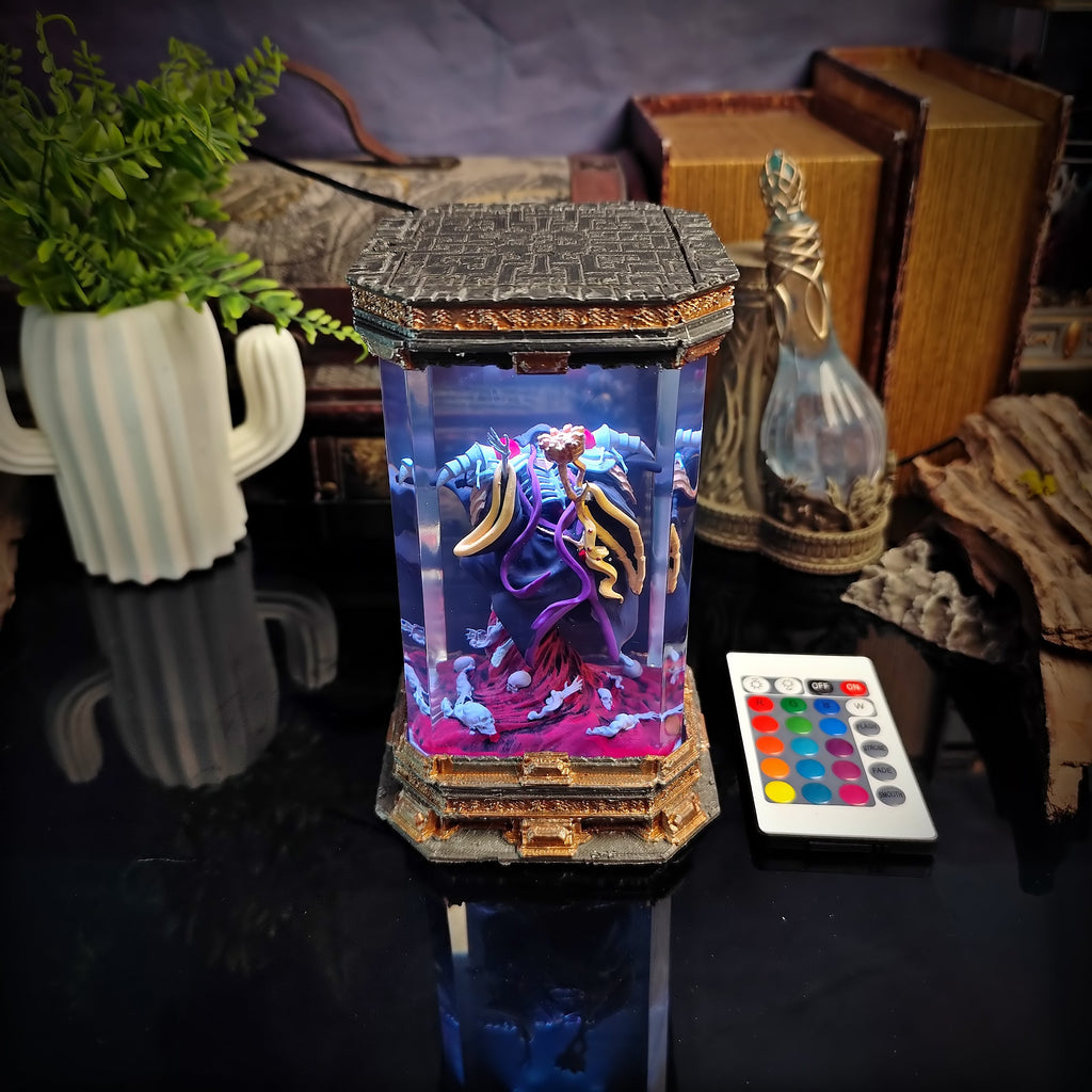 Overlord Resin Lamp - handmade resin lamp