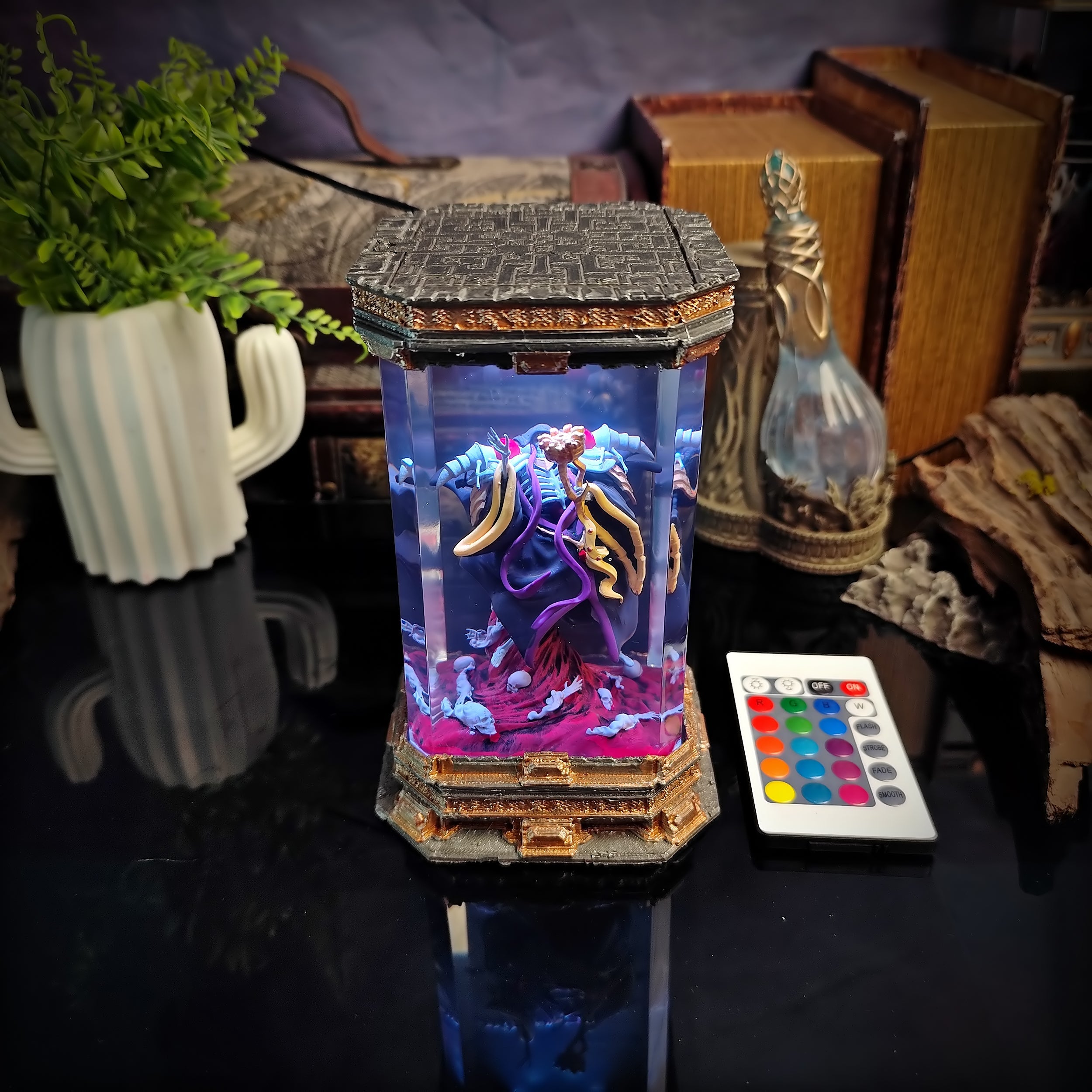 Overlord Resin Lamp - handmade resin lamp