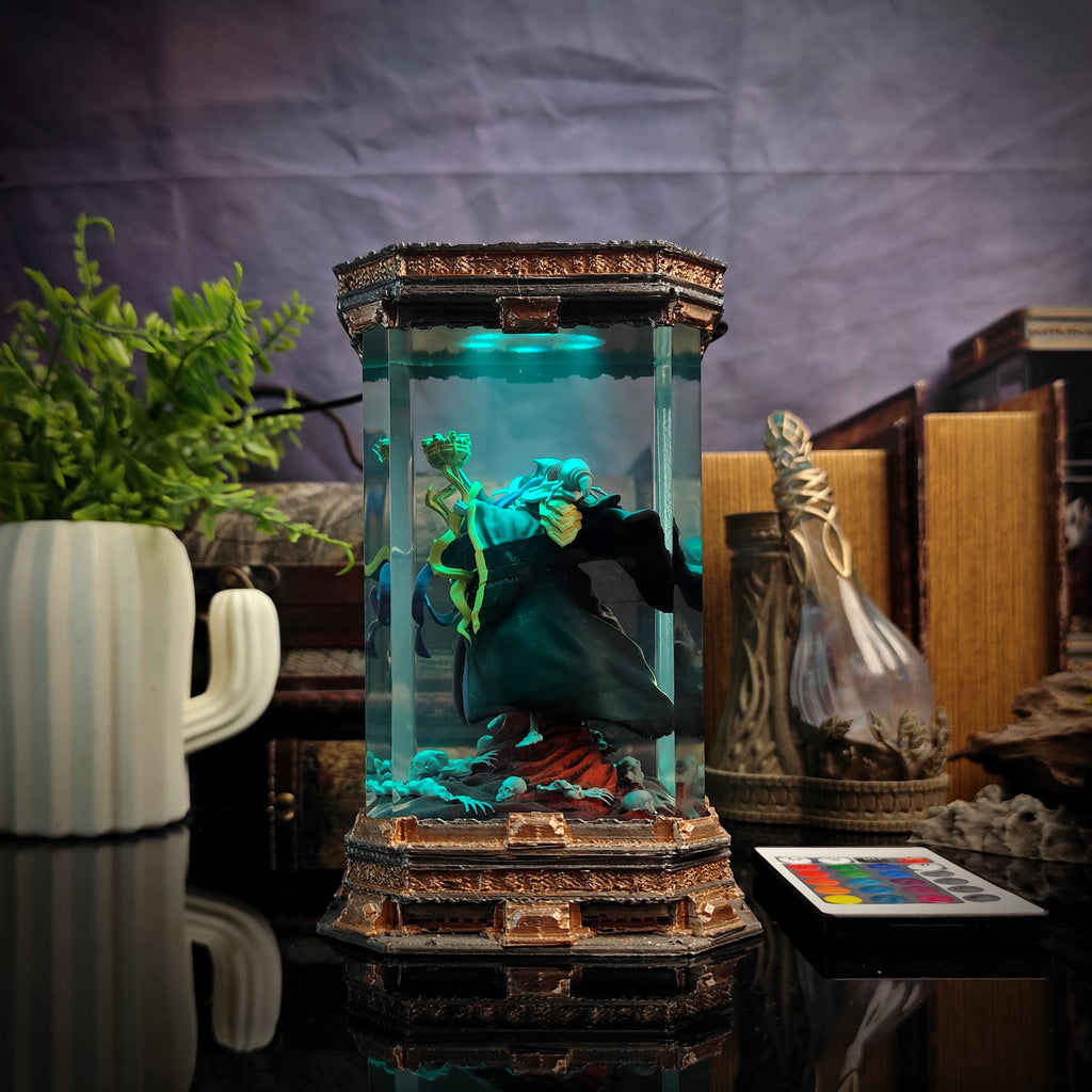 Overlord Resin Lamp - handmade resin lamp