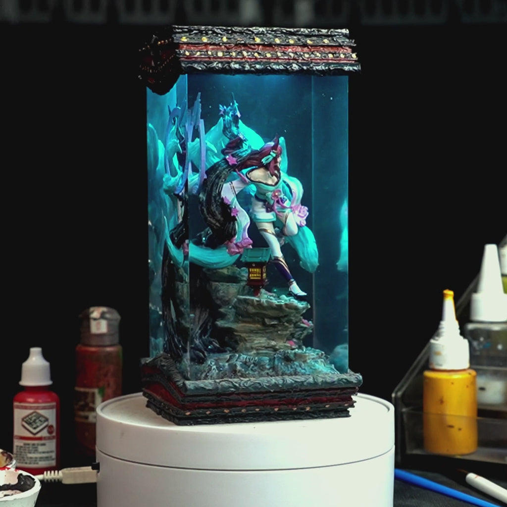Ahri LOL Resin Lamp