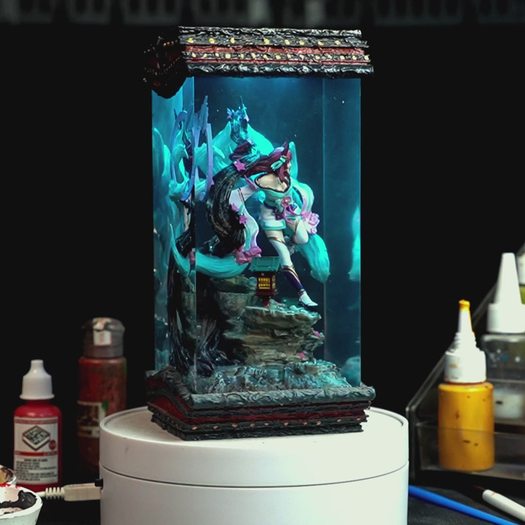 Ahri LOL Resin Lamp