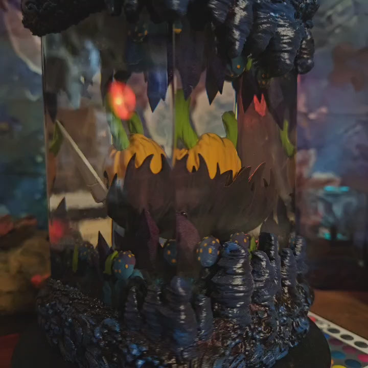 Halloween Resin Lamp