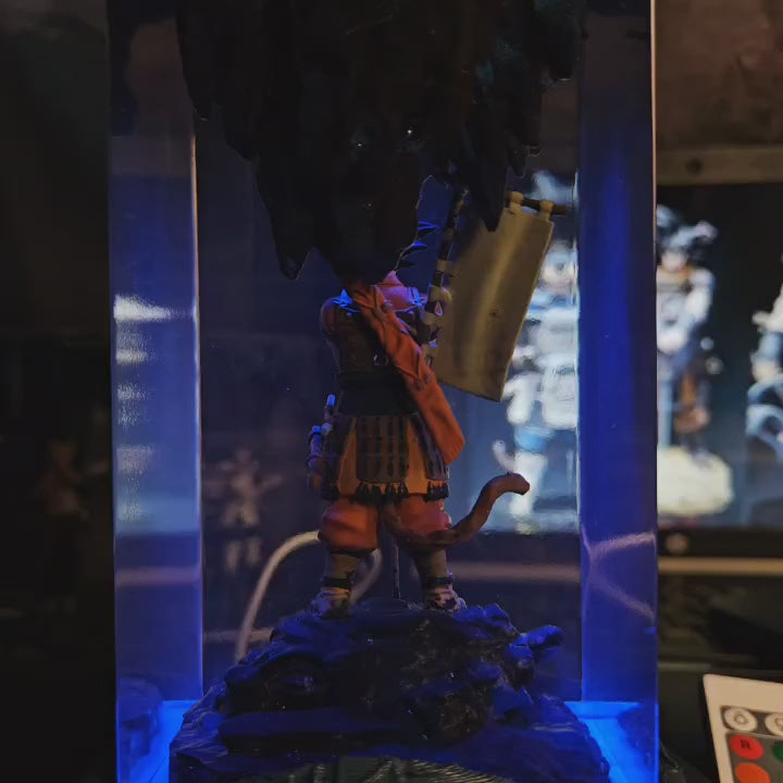 Goku Shogun - Dragon Ball Z Resin Lamp