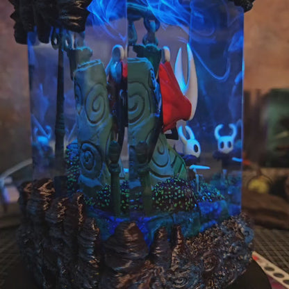 Knight & Hornet Resin Lamp - handmade resin lamp