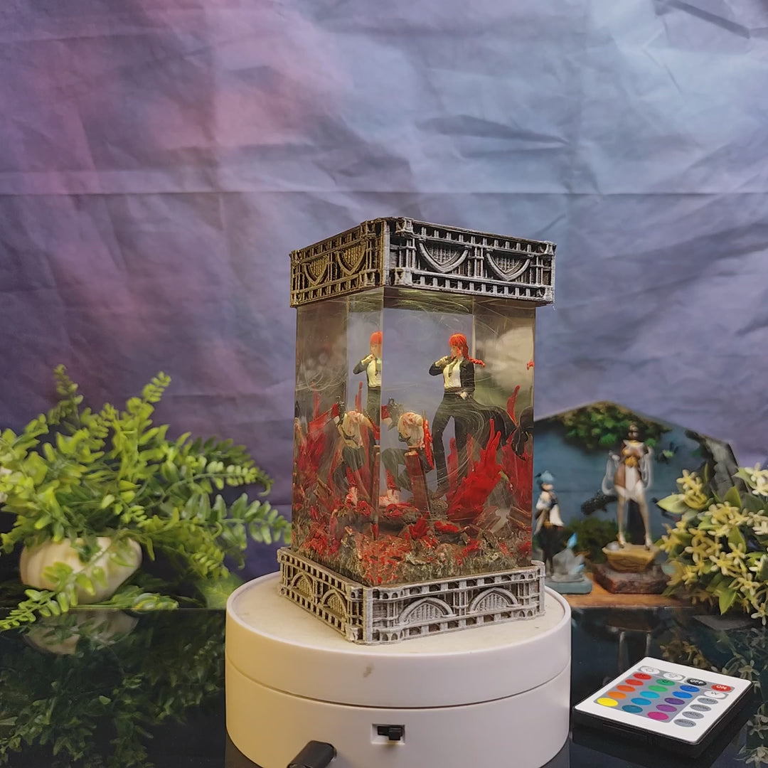 SAW & POWER Resin Lamp