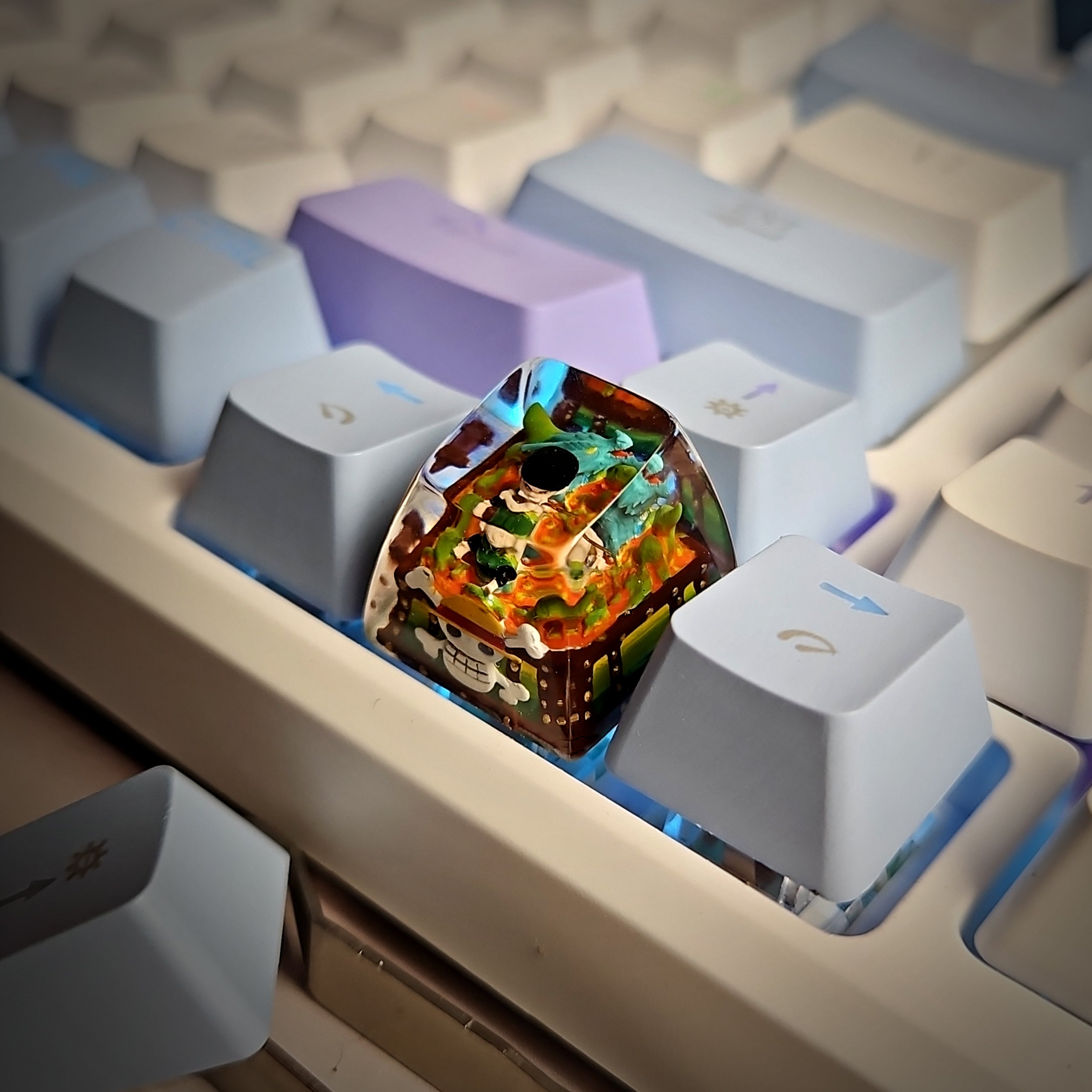 Roronoa Zoro Artisan Keycap - handmade resin keycap