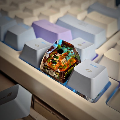 Roronoa Zoro Artisan Keycap - handmade resin keycap