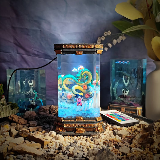 Shenron Dragon – Dragon Ball Z Resin Lamp - handmade resin lamp